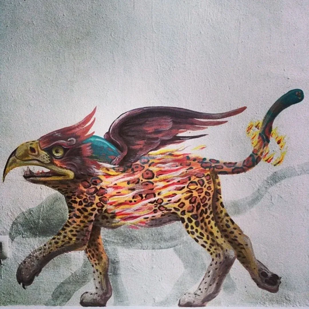 PELUKAS 2014 — mural documented by Tulum Art Club in Tulum.