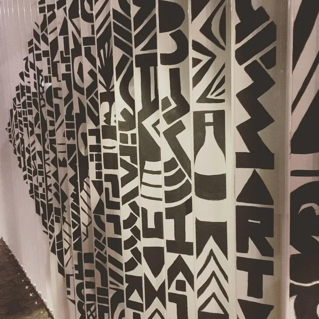 Guillem Desmartes 2016 for tulum Art Lcub — mural documented by Tulum Art Club in Tulum.